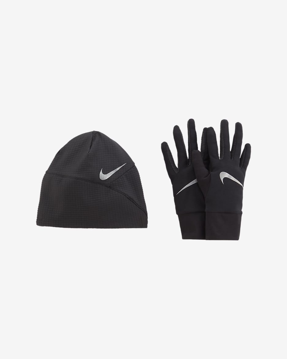 Nike Essential Men s Running Hat and Glove Set